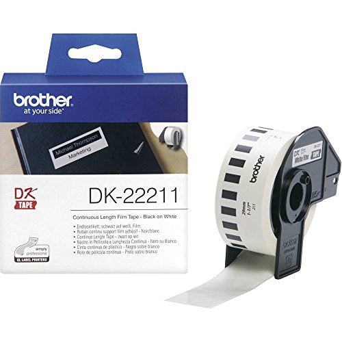 BROTHER DK22211 White Roll