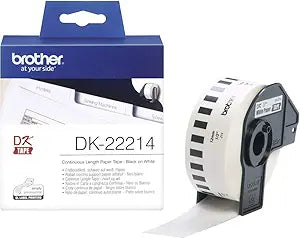 BROTHER DK22214 White Roll