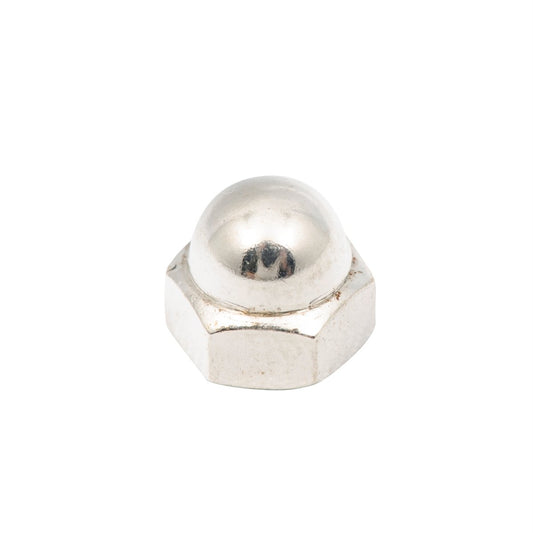 Zenith 3 16 Chrome Plated Dome Nut 16 Pack - Silver - Whitworth Compatible – view 2 - Auzzistore