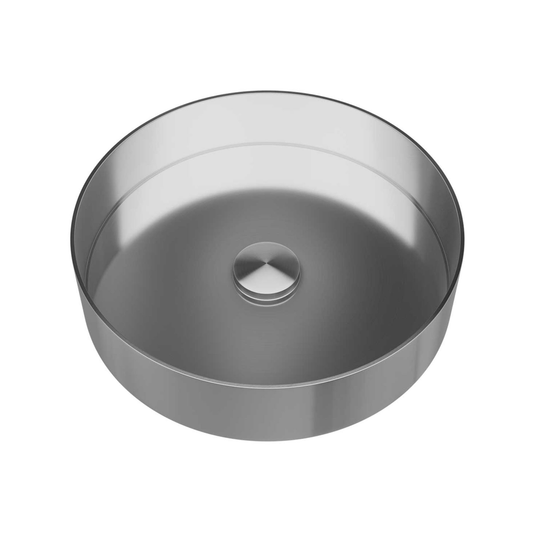 Gareth Ashton Round Abey Basin - 375mm x 90mm - Stainless Steel - Durable Design