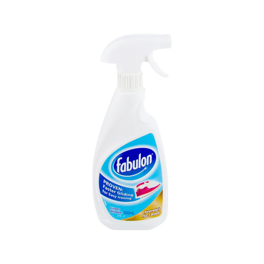 Fabulon 500ml Linen Breeze Easy Ironing Spray - Smooths Wrinkles - Fresh Scent