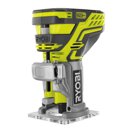Ryobi 18V One Trim Router Skin Only - 1/4" Collet - Lightweight - Precision Control - Auzzistore
