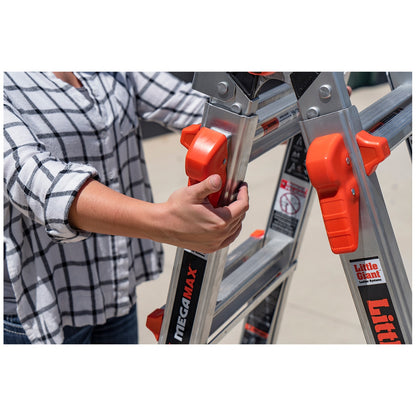 Little Giant MegaMax Multi-Position Ladder with Work Platform