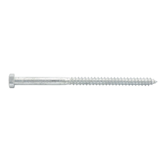 Zenith Hex Head Coach Screws - M12 x 200mm - Hot Dipped Galvanised – view 2 - Auzzistore