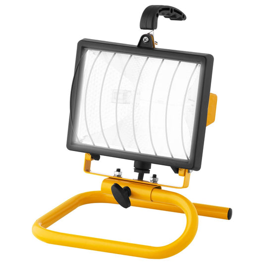 Arlec 500W Portable Halogen Worklight - Aluminium - Weather Resistant - Durable – view 2
