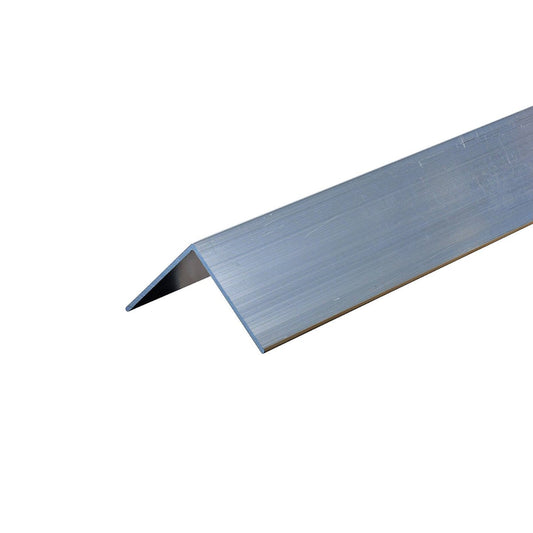 Metal Mate Aluminium Equal Angle 40x40x1mm Silver Lightweight 1m