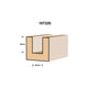 Ultra Router Bit - Straight 20mm - Tungsten Carbide - Durable