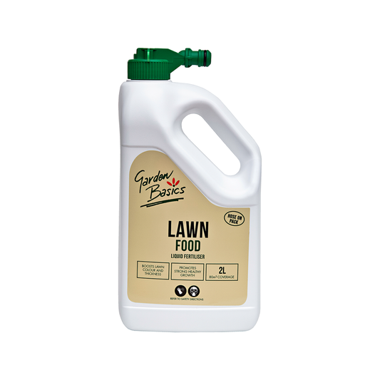 Garden Basics Liquid Lawn Food - 2L - Liquid - Easy Hose On - Auzzistore