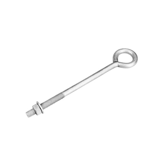 Pinnacle Galvanised Eye Bolt M10 x 200mm - 106kg Working Load Limit - Auzzistore