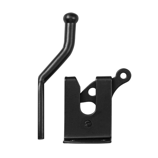 Pinnacle Black Gate Latch - Improved Pattern - Steel - Secure Locking - Auzzistore