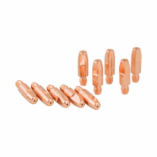Bossweld 0.8mm Binzel Style M6 Heavy Duty Contact Tip 10 Pack - Auzzistore