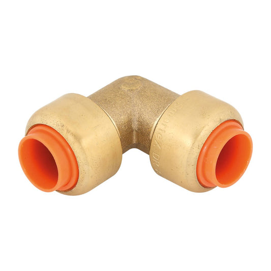 Smartex Copper Elbow Fitting - 15mm - Lead-Free Brass - Push-Fit - Auzzistore