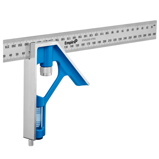 Empire Combination Square 300mm Stainless Steel Accurate Measurements - Auzzistore