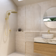 Mondella Resonance Basin Mixer - 25mm - Brushed Brass - Water Efficient