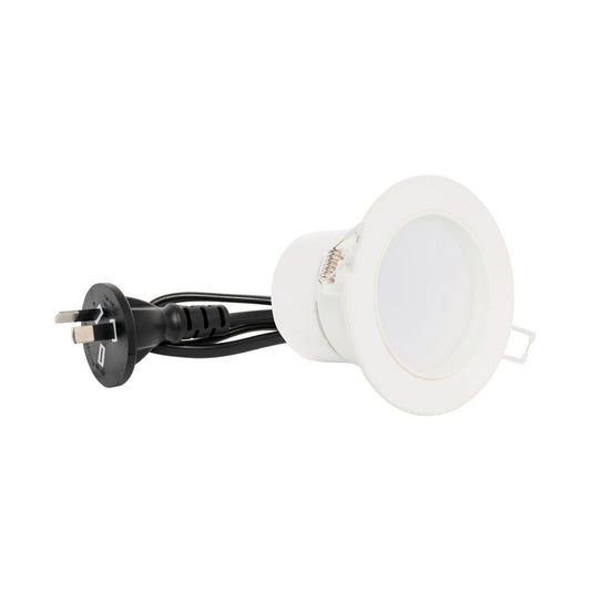 Hpm Dli 90mm Led Dimmable Tilt Downlight - 7W Aluminium - Energy Saving