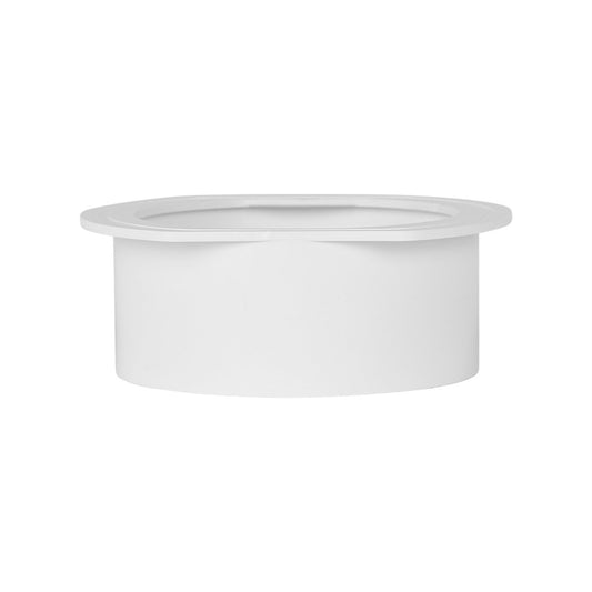 Rain Harvesting Round Female Gutter Outlet 90mm - White - 1 Pack – view 2 - Auzzistore