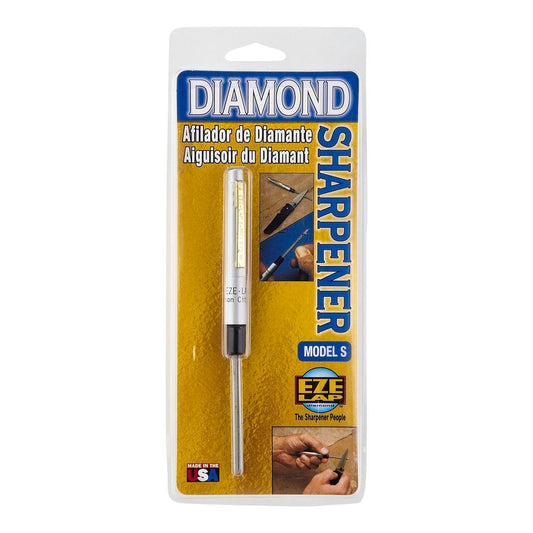 EZE-LAP Diamond Pen Type Sharpener - 600-Grit - Steel - Compact Design - Auzzistore