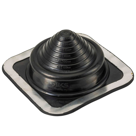 DEKS Dektite Premium Roof Flashing 5-127mm Black EPDM Durable Design - Auzzistore