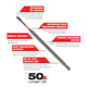 Diablo Power Bit PH2 150mm 2 Pack - Extreme Durability & Impact Resistance