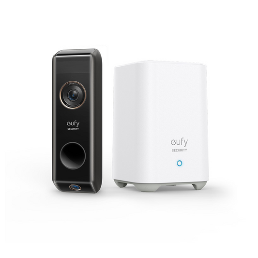 Eufy 2K Security Video Doorbell Dual Camera - Battery Powered - 211mm x 205mm - Auzzistore
