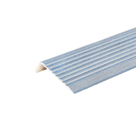 Metal Mate Aluminium Stair Nosing 43mm x 23mm Lightweight Slip Resistant - Auzzistore