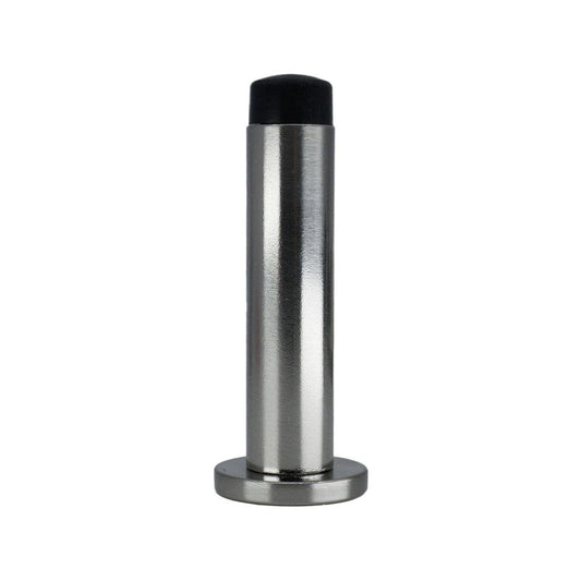 Adoored Satin Chrome Monument Door Stop 6 Pack - 85mm - Wall Protection - Auzzistore
