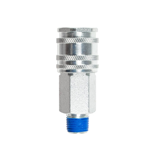 Jflex 1/4 BSP Male Euro Style Coupling - CEJN Equivalent - 20mm x 55mm - High Airflow - Auzzistore