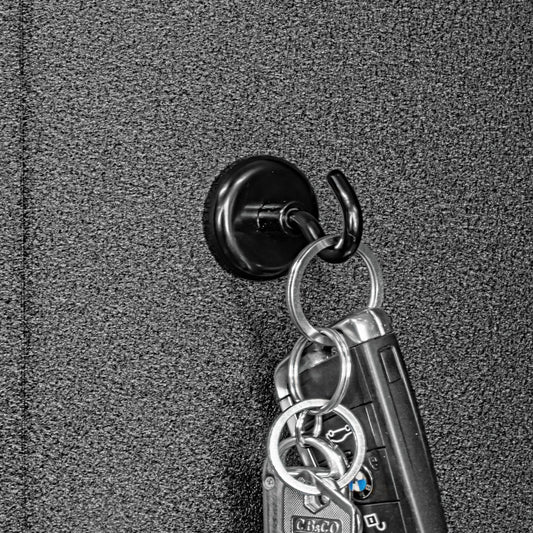 Pinnacle Magnetic Hook 4 Pack - 36mm - Black - Rare Earth Magnets – view 2