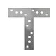 Carinya Zinc Plated T Shape Mending Plate 190 x 190 x 3.5mm Strength