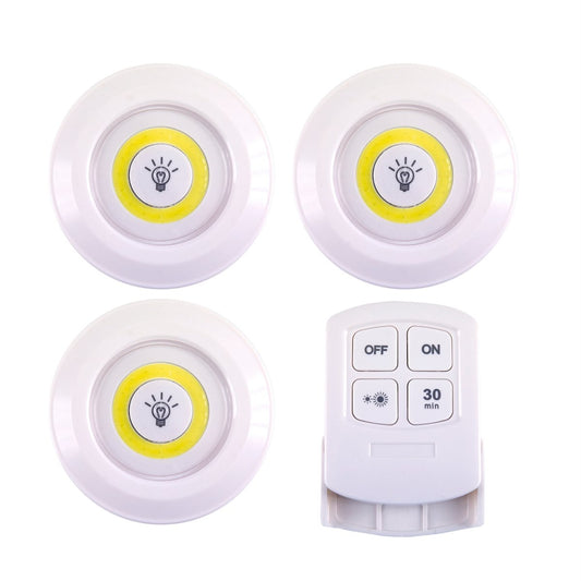 Lytworx Puck Lights - 90mm - Plastic - Remote Control - 3 Pack – view 2