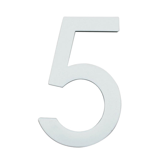 Sandleford Glow In Dark House Number 5 - 90mm - Acrylic - Weather Resistant