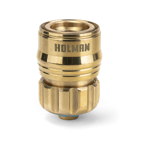 Holman 12mm Brass Hose Connector - Durable - Leak Proof - Easy Use
