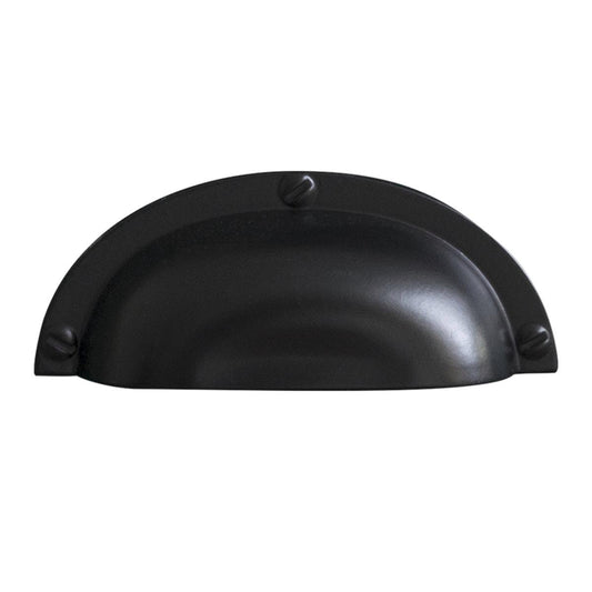 Kaboodle 64mm Cup Handle - Black Matte Finish - Zinc - Durable Design