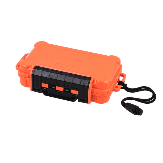 Tactix Water Resistant Case - 300mm x 200mm x 100mm - Black - Durable Protection - Auzzistore