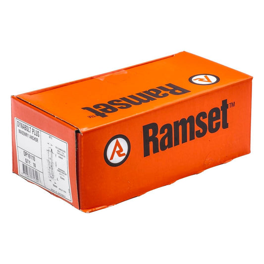 Ramset DynaBolt Plus - 16mm x 110mm - Gold Passivated - 10 Pack - Auzzistore