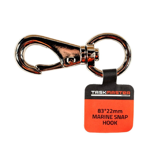 Taskmaster Nickel Plated Marine Snap Hook - 30mm - Durable - Versatile - Auzzistore