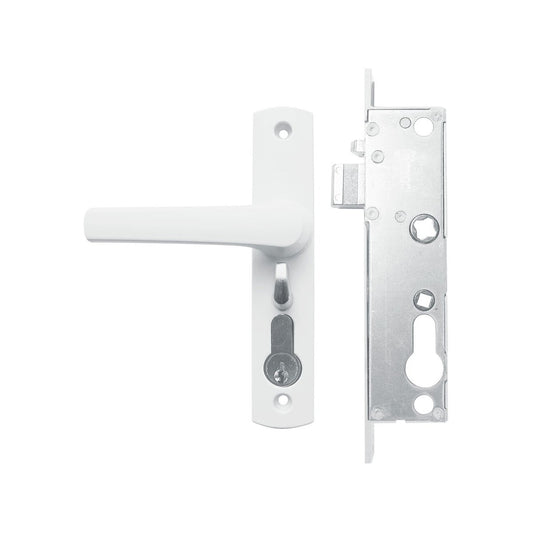 Rolltrak Hinged Screen Door Lock - 50mm - Alloy - Keyed – view 2 - Auzzistore