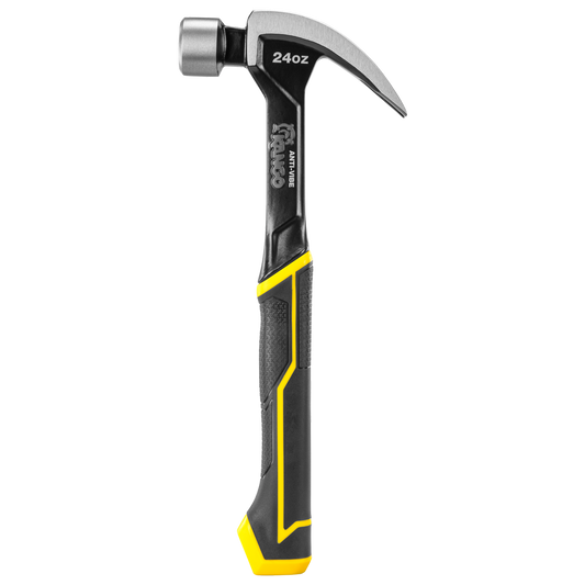Kango 24oz Anti Vibe Steel Claw Hammer - 350mm - Durable & Vibration-Reducing - Auzzistore