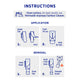 Permastik Utility Hooks - 12 Pack - Plastic - Damage-Free Hanging
