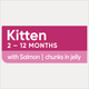 Optimum Kitten Wet Food 85g - 24 Pack - Nutritionally Complete - DHA