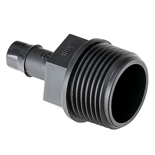 K-Rain Male Director 13mm x 25mm Bsp Thread 10 Pack - Black - Auzzistore