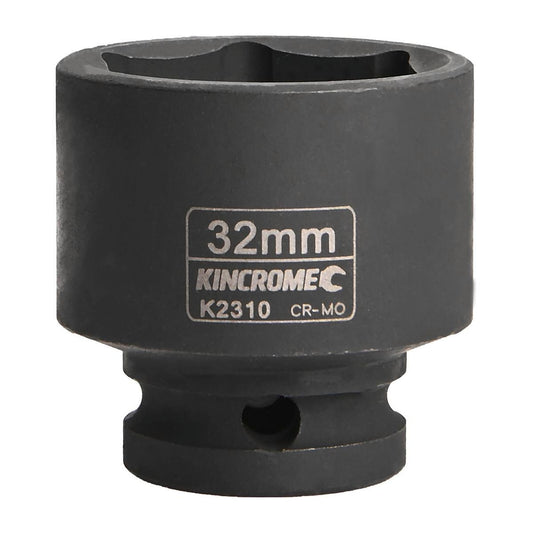 Kincrome 32mm Impact Socket Cr-Mo Steel Shallow Design Durable