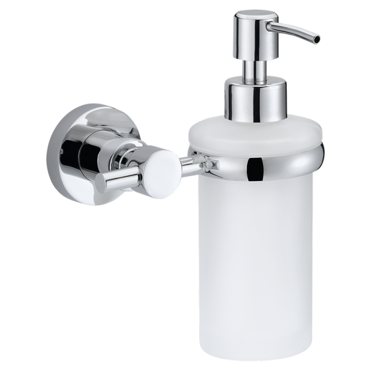 Tesa Loxx Soap Dispenser - Chrome Plated Metal - 127mm x 107mm x 170mm