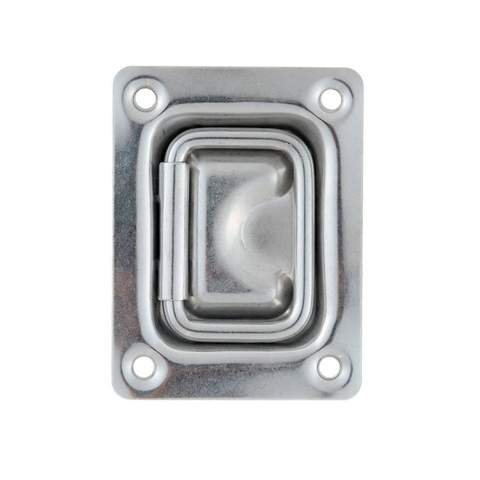 Taskmaster Flush Pull Ring - 57 x 76mm - 316 Stainless Steel - Easy Installation – view 2 - Auzzistore