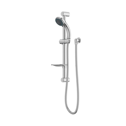 Flexipsray Chrome Bermuda Classic Rail Shower - 5 Function - 100mm - Adjustable