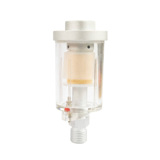 Jflex 1/4" BSP Male Female In Line Filter - Aluminium - 150 PSI
