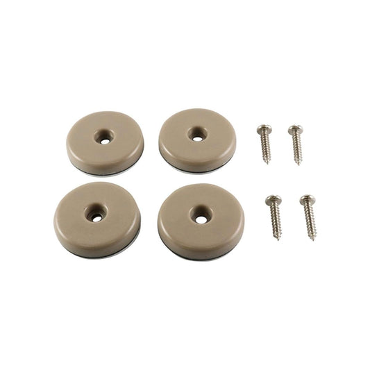 Surface Gard Slide Glide - 38mm - Rubber - Easy Installation - 4 Pack - Auzzistore