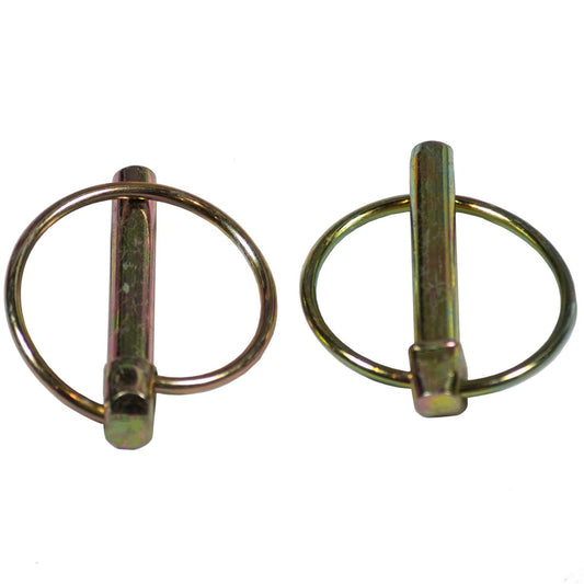 Goliath Lynch Pin Pair - 8mm Brass Coated - Steel - Corrosion Resistant