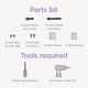 Perma Child Safety TV and Furniture Anchors 2 Pack - Adjustable 14.5cm to 90cm - Holds up to 100kg