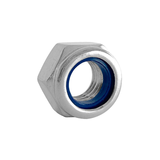 Pinnacle 3/16 Stainless Steel Nylon Lock Nut 6 Pack Marine Grade
